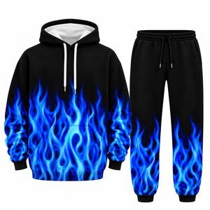 SMART SHINE ENTERPRISES Conjunto Deportivo Sublimado para Hombre, 100% Algodón, para Invierno, Secado Rápido, Transpirable, Ropa de Entrenamiento, Personalizable OEM - Product Image 1
