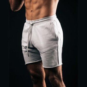 Pantalones Cortos Deportivos para Hombre, de Poliéster/Algodón, Personalizados, de Alta Calidad, Transpirables, Hasta la Rodilla, para Entrenamiento, Correr, Casuales, de Felpa Francesa - Product Image 4