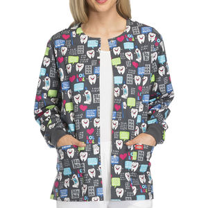 Blouses d'Infirmière Médicale, Blouses Chirurgicales à Manches Longues pour Hôpitaux et Cliniques Dentaires, Vêtements de Travail Imprimés pour Femmes - Product Image 1