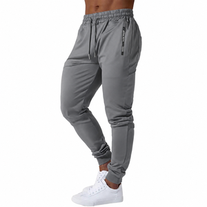 New Wholesale Cross Border European and American Sports Pants <b>Men's</b> Fitness Custom Logo <b>Mens</b> <b>Skinny</b> Sports <b>Joggers</b> Pants - Product Image 1