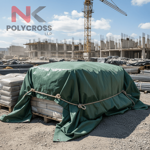 Bâche réutilisable imperméable, résistante aux UV, pour usage extérieur, construction et industrie - Product Image 1