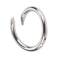 Cincin Hidung Sapi Stainless Steel Veteriner, Dapat Digunakan Kembali, Dapat Disesuaikan, 5mm, Model BNR 04, untuk Pengendalian Ternak Sapi