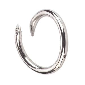 Anneau de nez réglable réutilisable en acier inoxydable pour bétail, modèle BNR 04, 5 mm, poli, pour le contrôle du bétail - Product Image 2