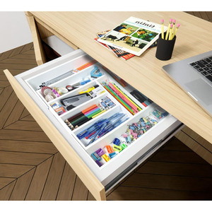 Expandable Bamboo <b>Kitchen</b> <b>Storage</b> Organizer with Modern Design Space-Saving & Multifunction Features - Product Image 5