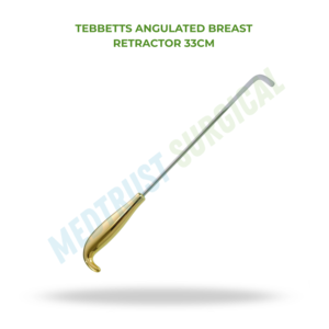 Écarteur mammaire angulaire Tebbetts 33 cm, instrument chirurgical pour la rétraction des tissus, utilisation en chirurgie plastique - Product Image 2