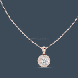 Collier en argent sterling 925 colliers de bijoux de mode goutte d'eau minimalistes pour femmes - Product Image 1