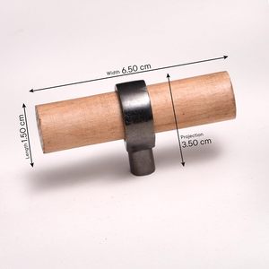 Manijas de Gabinete en Forma de T de Madera Moderna al por Mayor, Tiradores Minimalistas para Armarios, Perillas de Muebles de Madera Natural, Herrajes al por Mayor - Product Image 2