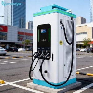 สถานีชาร์จรถยนต์ไฟฟ้ากำลังสูง 320 กิโลวัตต์ CCS2 CCS1 GBT CHAdeMO NACS สำหรับรถบรรทุก - Product Image 2