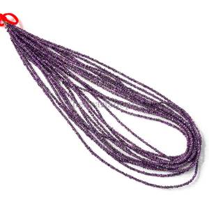 Perles de diamant violet brut non taillées et lisses, 4x3 à 6x4 mm, perles de diamant naturelles sans conflit, brin de 16 pouces pour la fabrication de bijoux - Product Image 3
