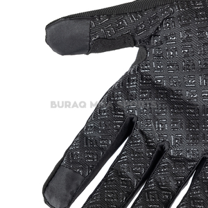 Gants de moto en cuir personnalisés avec fibre de carbone, imperméables pour l'hiver, unisexes - Product Image 3