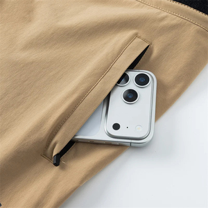 Motorcycle Leather Cordura Riding Pants with CE Removable <b>Knee</b> & Hip <b>Protectors</b> | Waterproof Biker Trousers | Hike Impex - Product Image 4