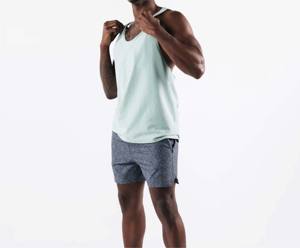 Débardeurs tricotés respirants pour hommes – Maillots de corps décontractés sans manches en coton et élasthanne pour l'été – Style urbain 2027 - Product Image 1
