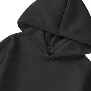 Sweat à capuche pour homme de haute qualité, luxueux, en polyester/spandex, respirant, sportif, coupe régulière, surdimensionné, en molleton, streetwear, poids lourd - Product Image 3