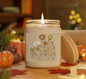 Vela Aromática de Cera de Soya en Frasco, Diseño Elegante, Ecológica, Decoración para Interiores, Ideal para Acción de Gracias y Navidad - Product Image 3