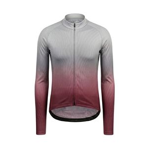 <b>Light</b> Blue Full Zipper Cycling Jersey Long Sleeve Sublimation Printed <b>Bicycle</b> Clothing Professional Team Racing Jersey Shirt - Product Image 5