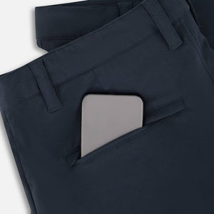 Pantalones Cortos de Golf y Tenis para Hombre, Diseño Sólido, Bolsillos, Ligeramente Elásticos, Secado Rápido, Cintura Media, Cintura Elástica, Tela de Lana, Estilo Urbano - Product Image 6