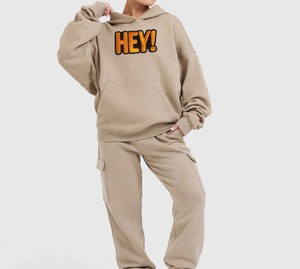 High Quality Oversized Heavy Cotton Korean Drop Shoulder Crewneck Sweatshirt Custom Pullover <b>Jumper</b> Hoodies for <b>Girls</b> - Product Image 1