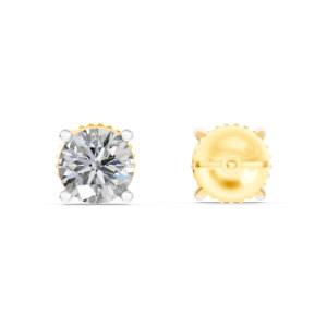 14K 9K 10K 18K Solid Gold Lab Gemstone Earring IGI Certified RJC ODM OEM Ethical Fine Jewellery Manufacturer Wholesale EA500198 - Product Image 3