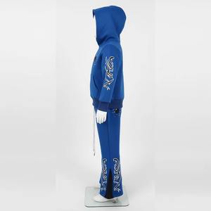 Sudadera con Cierre Completo y Forro de Satén para Adultos, Estilo Urbano, 100% Algodón, Unisex, Antibacterial, Secado Rápido, Oferta 2026 - Product Image 3