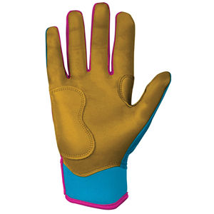 ถุงมือตีเบสบอล BRUCE-BOLT คุณภาพพรีเมียม หนัง Cabretta แท้ 100% หนา 0.09 มม. ปิดด้วยแถบตีนตุ๊กแกแบบมีแผ่นรอง ใช้ได้ทั้งมือซ้ายและขวา เหมาะสำหรับทุกเพศ - Product Image 2