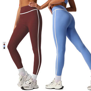 Conjunto Deportivo Premium para Mujer, Ropa Deportiva Transpirable para Yoga y Gimnasio, Leggings Elásticos, Top, Aprobado por CE ISO - Product Image 1