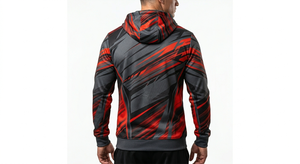 Wolson Industry Performance Fitness Screen Printed Patterned 100% Cotton Lightweight <b>Workout</b> Pullover <b>Hoodie</b> - Product Image 4