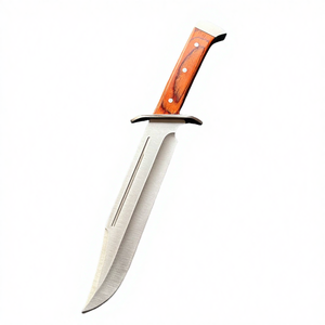 Couteau de poche multifonctionnel de survie en plein air, en acier inoxydable, manche en bois coloré, pour camping, bricolage, chasse, OEM, vente chaude - Product Image 4