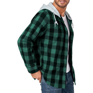 Sweat-shirts en flanelle doublés de polaire doux, dotés d'une construction chaude, de manches confortables et de coutures durables. - Product Image 2