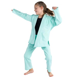 เครื่องแบบจีไอจิวจิตสึสำหรับเด็กน้ำหนักเบามีสไตล์และทนทานเหมาะสำหรับการฝึกซ้อมในชีวิตประจำวันและการแข่งขันระดับมืออาชีพ - Product Image 1