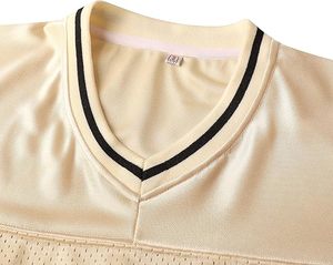 Camisetas Personalizadas de Fútbol Americano para Hombre, Transpirables, con Logotipo y Nombre del Equipo Impresos en Tela, 100% Poliéster, Manga Corta - Product Image 6