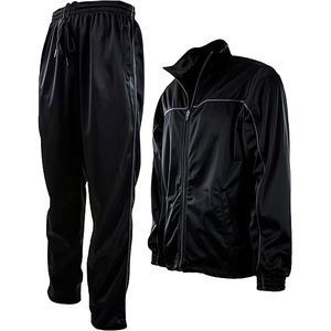 Ensemble veste et pantalon anti-plis, pliable pour le rangement, pas besoin de repassage, coupe-vent, survêtement - Product Image 3