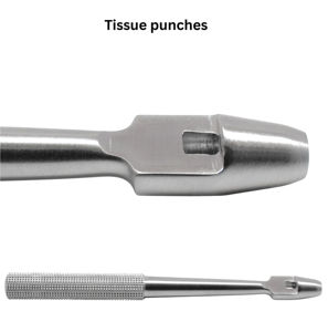 Poinçon tissulaire chirurgical de précision World, droit, 5 mm, manuel, instruments chirurgicaux dentaires, acier inoxydable de haute qualité, pour dentiste, usage buccal - Product Image 6