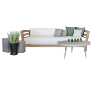 Hot sale furniture <b>sofa</b> chair set with <b>table</b> made of good and durable teak wood equipped with soft foam - Product Image 5