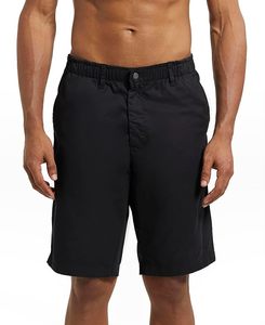 Pantalones Cortos Chino de Golf para Hombre, Negros, de Algodón 100%, con Botones, Casuales, de Verano, Personalizados de Fábrica, al por Mayor, de Calidad - Product Image 1