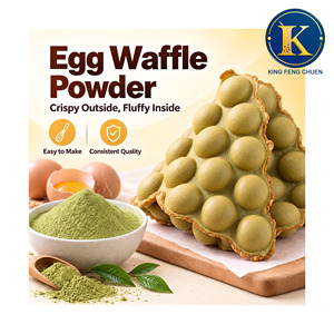 Best Quality 1KG Taiwan Matcha <b>Egg</b> Waffle <b>Powder</b> King Feng Chuen TW HACCP ISO22000 Certified - Product Image 1