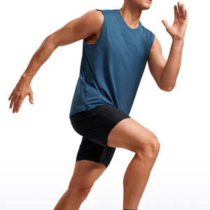 Hot Sale Men's Cotton Undershirt Sport Vest for Body Building Training Fitness Sleeveless Tank <b>Top</b> <b>String</b> Singlet - Product Image 1