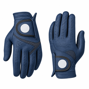 Gants de golf en cuir avec logo personnalisé, pour main gauche ou droite, préhension douce de qualité supérieure, respirants, flexibles, fournisseur d'usine en gros, OEM ODM - Product Image 3
