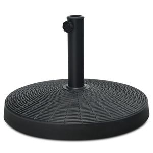 Base per Ombrellone da Patio 49 LBS in Resina con Telaio in Acciaio Resistente per Esterni - Product Image 1