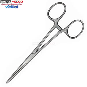 Pinzas Hemostáticas Kelly de 5.5 Pulgadas, Rectas, de Acero Inoxidable, con Mecanismo de Bloqueo y Trinquete, para Cirugía - Product Image 4