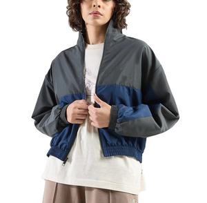 Chaqueta deportiva cortavientos con cremallera informal, ropa de verano a la moda para mujer, para correr al aire libre, Fitness, de talla grande, hecha de poliéster - Product Image 1