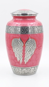 green aluminium urn <b>vase</b> <b>red</b> aluminium urn <b>vase</b> colored aluminium urn <b>vase</b> dual tone aluminium urn <b>vase</b> - Product Image 2