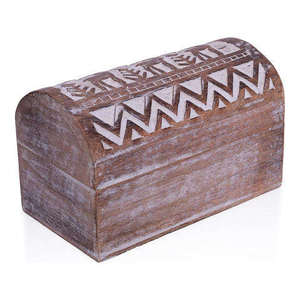 Caja de Madera Tallada a Mano, Caja de Madera Maciza de Mango, Caja de Joyería de Madera para Regalos, Venta al por Mayor de Fábrica al Mejor Precio, Caja de Regalo de Madera - Product Image 5