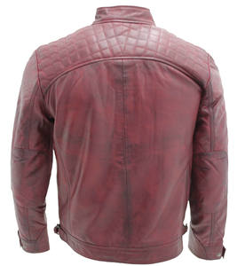 เสื้อเชิ้ตเดรสหนังแกะแท้คุณภาพเยี่ยม ดีไซน์ใหม่ ทรงคอตั้ง มีกระเป๋าหน้า ระบายอากาศได้ดี - Product Image 4