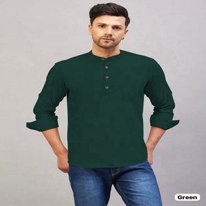 Kurta court pour hommes de qualité supérieure pour mariage et fête du fournisseur et exportateur indien disponible au prix de gros - Product Image 2