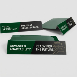 Custom Made PVC <b>Shelf</b> Talker Promotional Display Board with Printing for Brand Product Advertising - Product Image 3