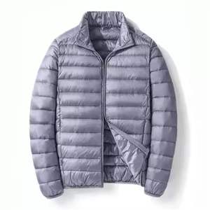Chaqueta Acolchada Impermeable de Invierno para Hombre con Cuello Alto, Chaqueta de Burbujas Personalizada al por Mayor, Chaqueta Acolchada Personalizada para Exteriores - Product Image 2