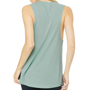 Smooth Activewear Fabric <b>Women's</b> Fitness <b>Tank</b> Gym <b>Tank</b> <b>Top</b> <b>Women</b> Soft touch Sports Workout Custom Logo Supplier Fitness Apparel - Product Image 2