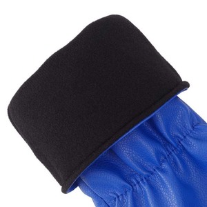 SOSH4 Customized Colors PU Leather Striped <b>Golf</b> Headcovers with Elastic-Band Closure Set of 3 Protective Covers for Drivers - Product Image 2