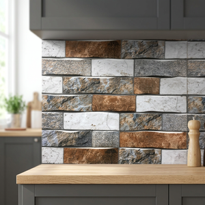 OEM Natural Stone 3D 300x600mm Design Satin Matt 30x60cm Digital Ceramic 12x24 Building Exterior High Depth Elevation Wall Tiles - Product Image 5