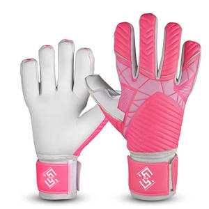 Gants de gardien de but professionnels en latex haute performance, design à forte adhérence, fermeture antidérapante, protection des doigts pour l'entraînement et les matchs. - Product Image 1